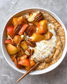 Apple pie oats.