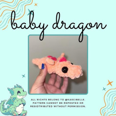 Baby Dragon Free Pattern 😍