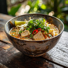 🌶️🌿 Balinese Laksa Noodle Soup! 🥢