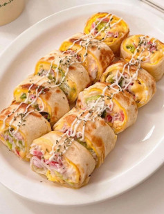 bánh burrito phiên bản heo thì