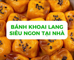 bánh khoai lang siêu ngon tại nhà