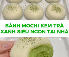 bánh mochi kem trà xanh siêu ngon tại nhà