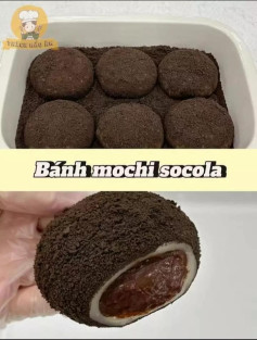 bánh mochi socola, bánh mochi kem trà xanh, bánh mochi chà bông, bánh mochi kem dâu, bánh mochi kem bạc hà, bánh mochi kem oreo