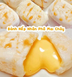 Bánh nếp nhân phô mai chảy