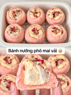 Bánh nướng phô mai vải