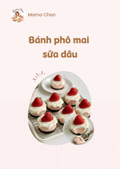 bánh phô mai sữa dâu