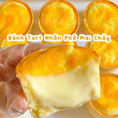 bánh tart nhân phô mai tan chảy