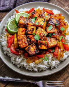 Blackened Chili Lime Tofu 🌿