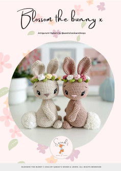 blossom the bunny crochet pattern