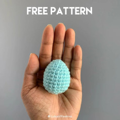 blue robins egg crochet pattern