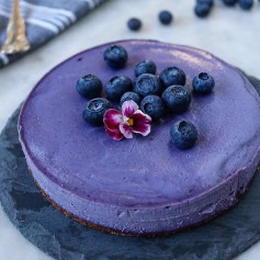 Blueberry Cashew Cake