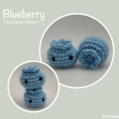 blueberry free crochet pattern