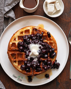 blueberry waffles, 𝗕𝗟𝗨𝗘𝗕𝗘𝗥𝗥𝗬 𝗪𝗔𝗙𝗙𝗟𝗘𝗦