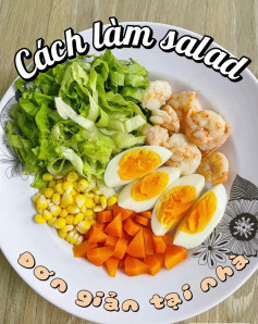 Cách làm salad đơn giản tại nhà