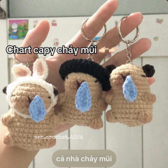 chart capy chảy nước mũi