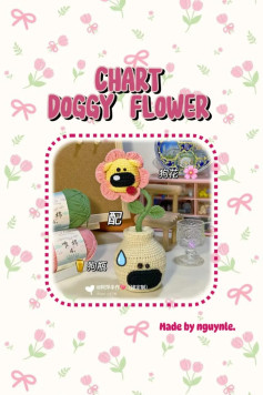 chart doggy flower