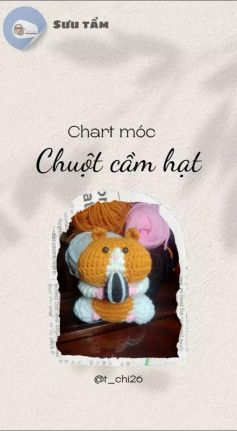 Chart móc chuột cầm hạt