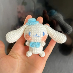 Chart Móc Len Thỏ Cinnamoroll 🐰 #octieumoclen #moclentheoyeucau #handmade #moclencoban #chartmoclen #chart #xh #moclen #moclenhandmade #xuhuong #tiktok #viral