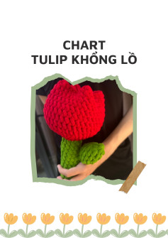 chart móc len tulip khổng lồ