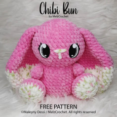 chibi bunny free pattern