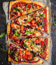 Chickpea pizza crust 🍕🍕🍕