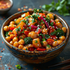 Chickpea Stir-Fry