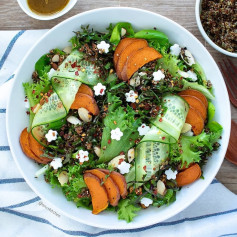 CHIMICHURRI QUINOA GREEN SALAD