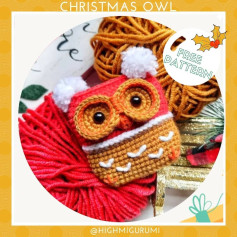 christmas owl free pattern