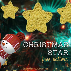 christmas start free pattern