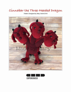 Cinnabar the Three-Headed Dragon Pattern