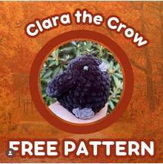 clara the crow free pattern