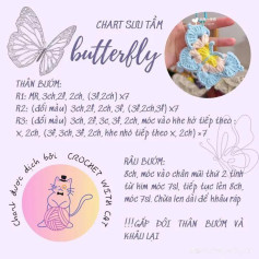 con bướm butterfly, cá nóc, ong loopy, mèo đội mũ cà chua, em bé vải