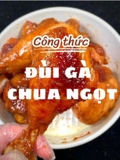 Công thức đùi gà chua ngọt