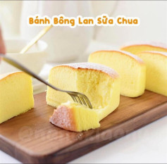 công thức làm bánh bông lan sữa chua