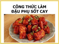 Công thức làm đậu phụ sốt cay