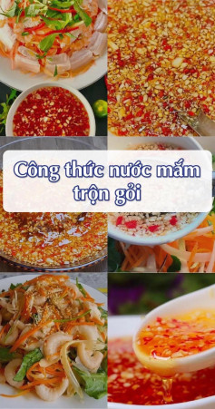 Công thức nước mắm trộn gỏi