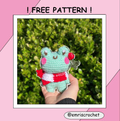 COZY FROG❤️ free pattern