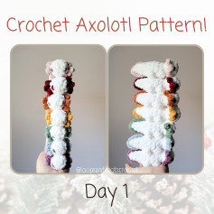 crochet axolotl pattern