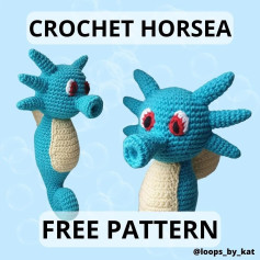 crochet horsea free pattern