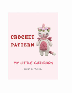 crochet pattern my little caticorn