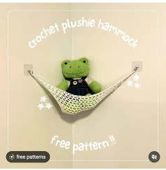 crochet plushie hammock free pattern