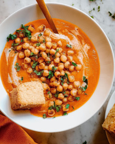 Curried Sweet Potato Soup 🍠