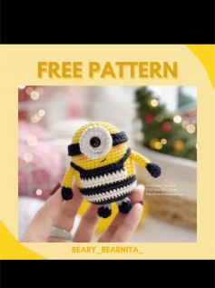 cute minion free pattern