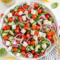 Delicious Greek Salad 🥗😍👌