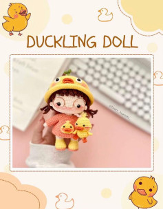 duckling doll crochet pattern