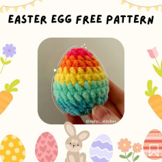 easter egg free crochet pattern