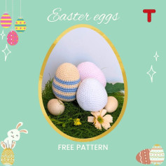 easter eggs free pattern