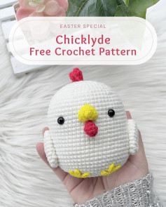 easter special chicklyde free crochet pattern