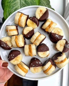 Easy chocolate covered banana