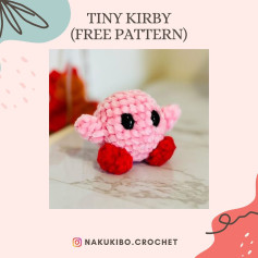 ⭐️ Easy Free Kirby Crochet Pattern ⭐️